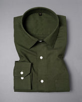 "Artisanal Comfort: Handmade Stretch Soft Cotton Casual Dress Shirt for Men"