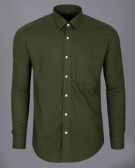"Artisanal Comfort: Handmade Stretch Soft Cotton Casual Dress Shirt for Men"