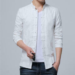"All-Occasion Whites: Men's Regular Fit Cotton Shirts for Timeless Appeal"