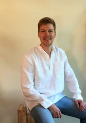 Handmade White Cotton Shirt – Effortless Style & Comfort